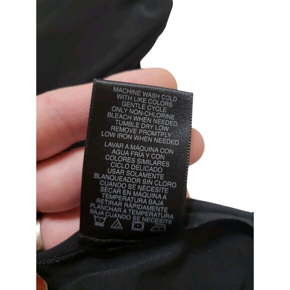 Norma Kamali Little Black Sleeveless Cocktail Classy Dress Women's S D26 - Picture 6 of 8